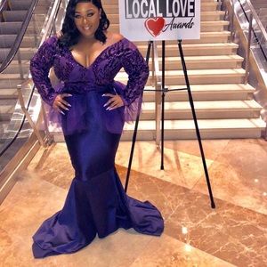 Purple Special Occasion Dress.